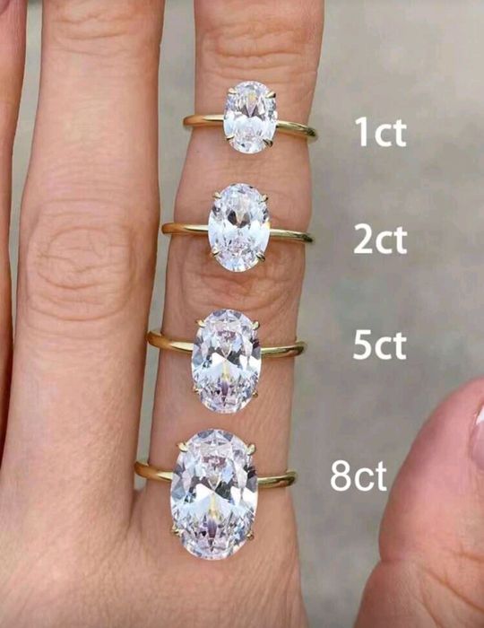 Anéis de prata com pedra zirconia