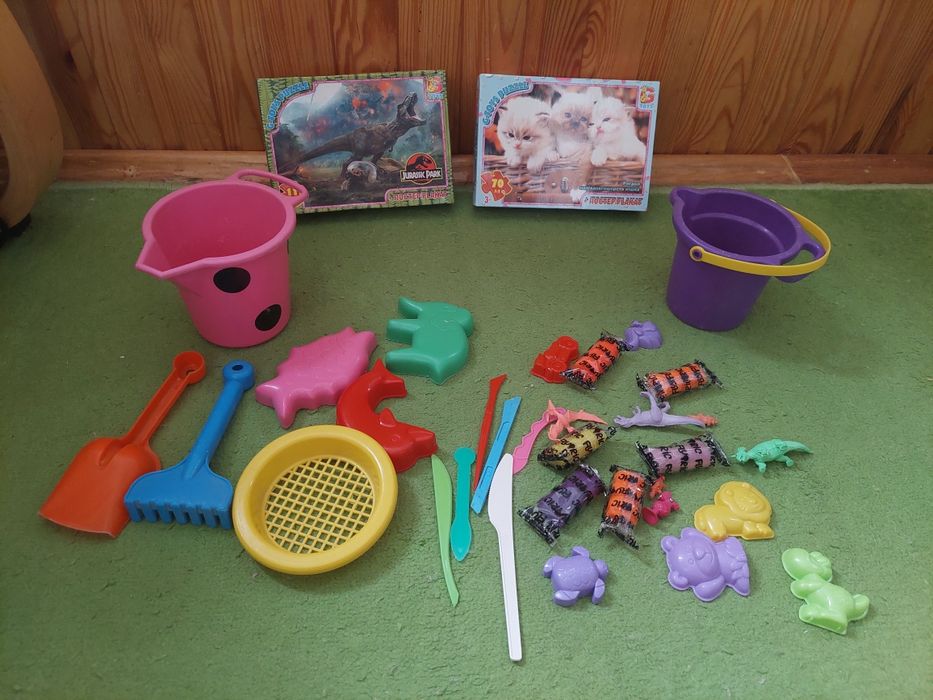 Пасочки з відерцем,  пластилін