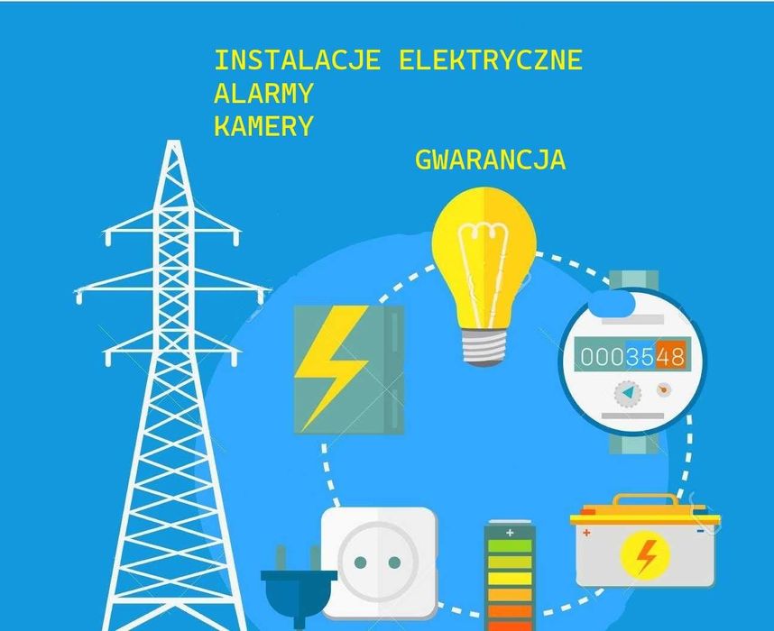 Elektryk Instalacje elektryczne Warszawa i okolice 20lat doświadczenia