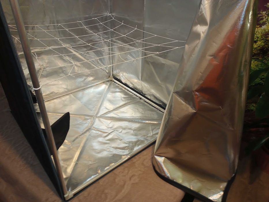 Growbox 90x90x180 tytoń zioła warzywa mylar cbd thc szklarnia foliak