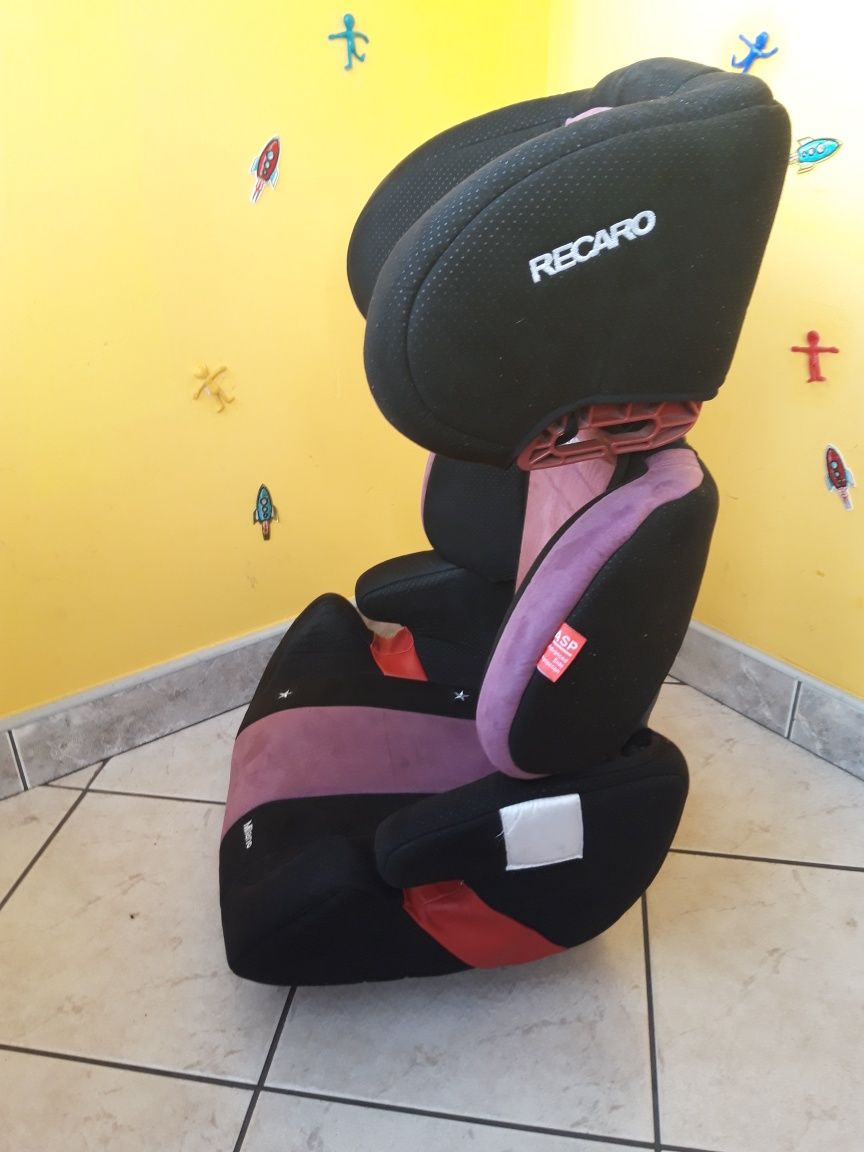 Fotelik samochodowy Recaro Milano od 15 do 36kg bez isofix. WysyłkaOLX