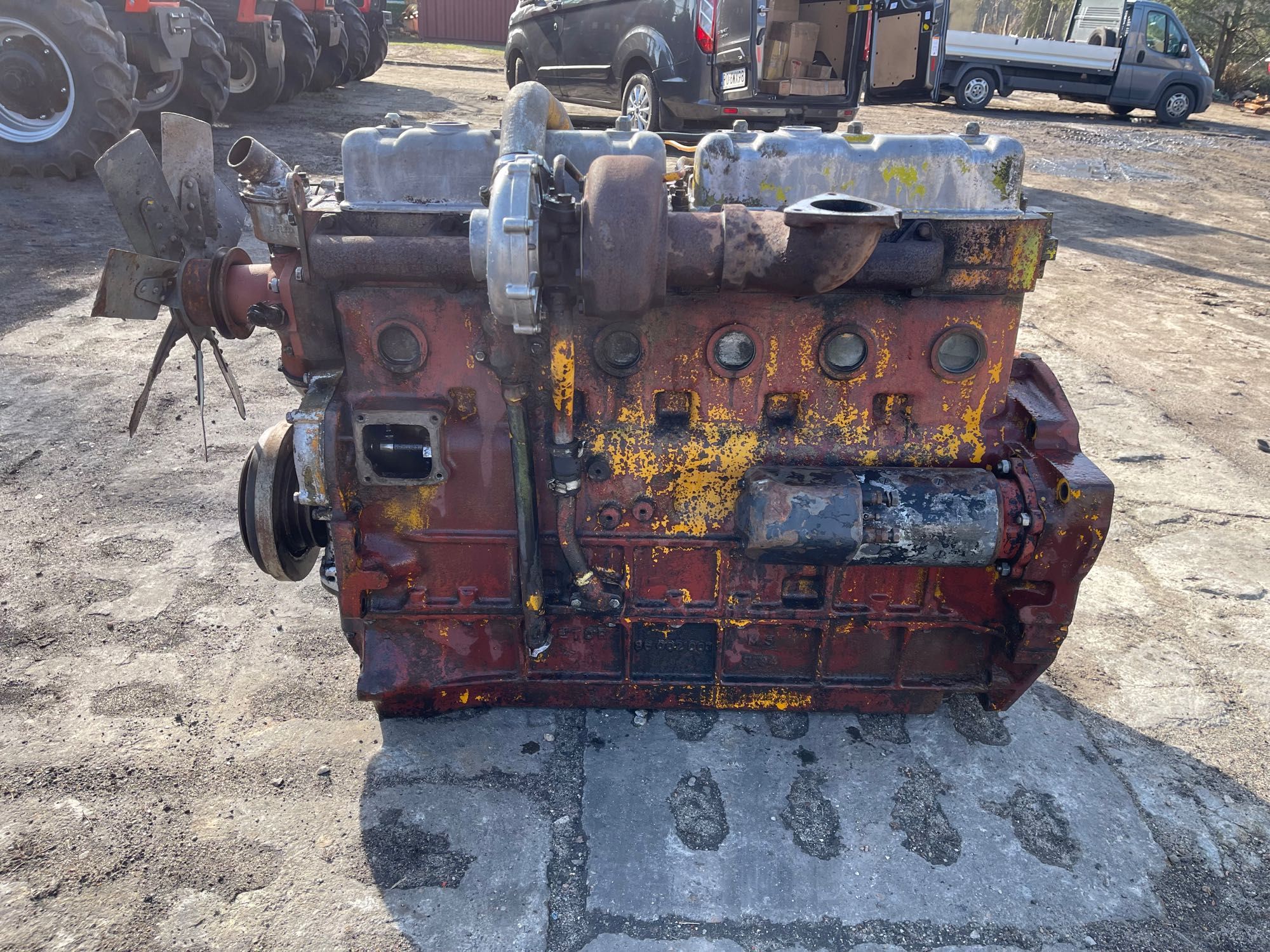 Silnik URSUS ZETOR 6 cylindrowy TURBO 160 KM z AGREGATU