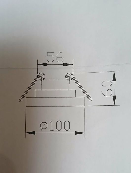Продам тубуси накладні і точкові лед світильни