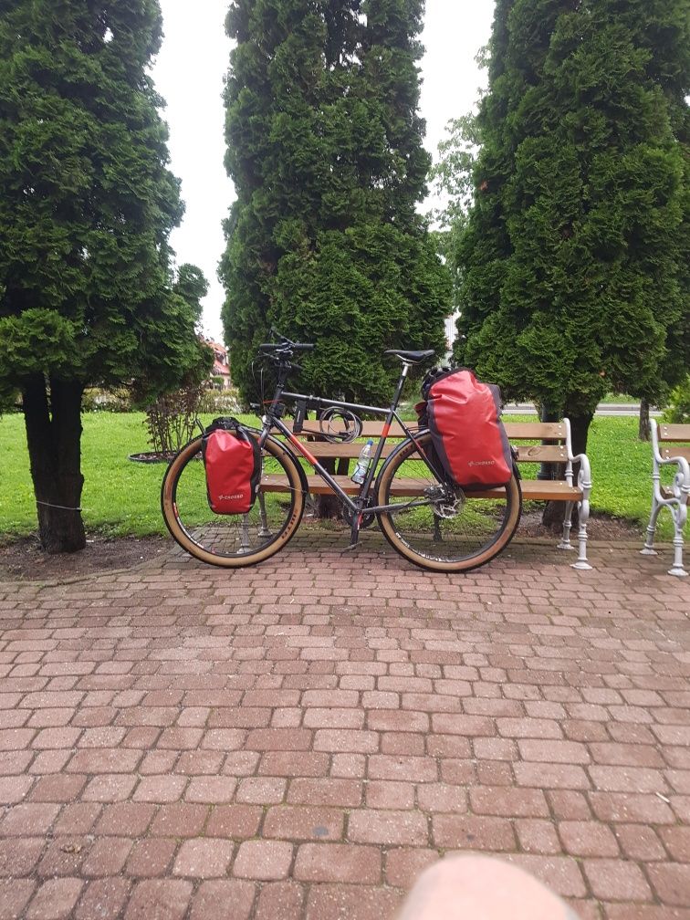 Breezer Radar café doppler expert bikepacking touring cr mo surly sram