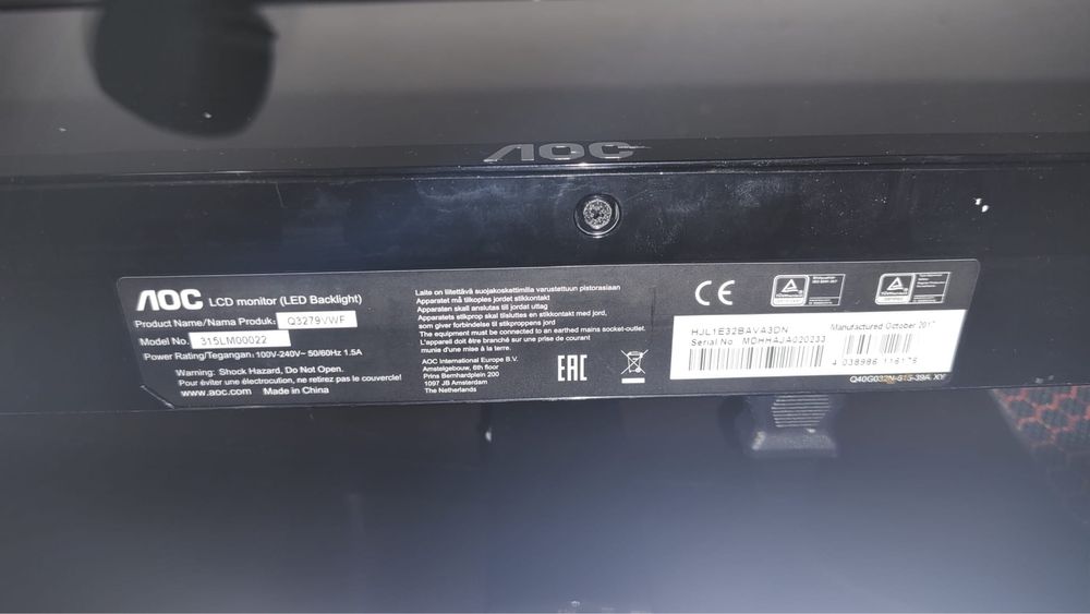 Monitor AOC Q3279VWF