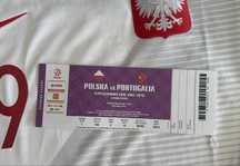 Bilet kolekcjonerski Reprezentacji Polski mecz Polska - Portugalia