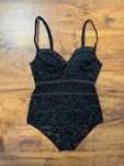 Koronkowe body prześwitujące coquette Tezenis S 36