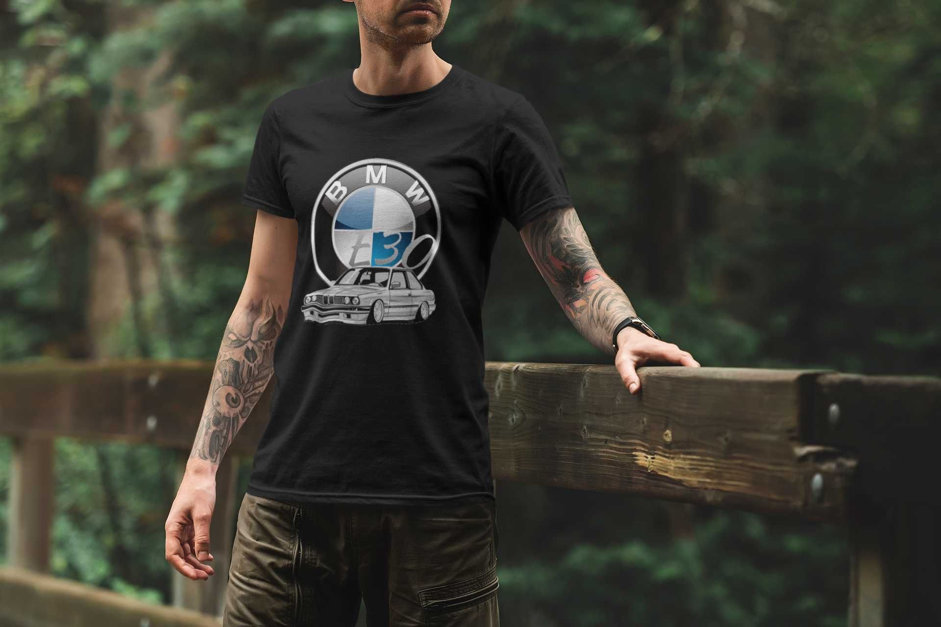 T-shirt 100% Algodão BMW E30