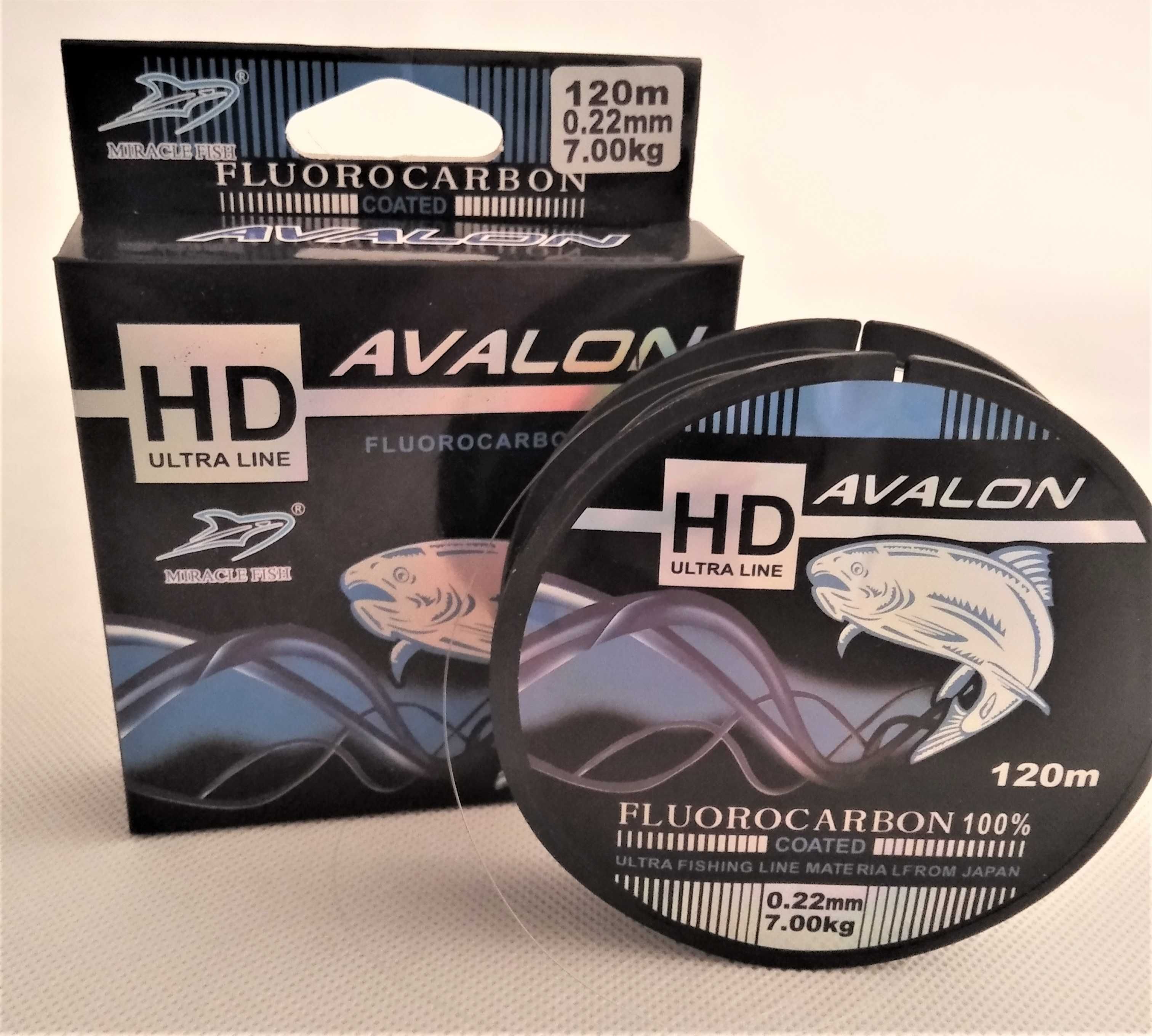 Żyłka Avalon Flurocarbon Newidoczna 0,22mm-7kg 120m