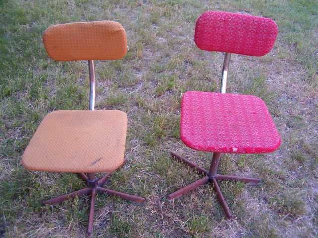 Stare krzesła - PRL - 2 szt