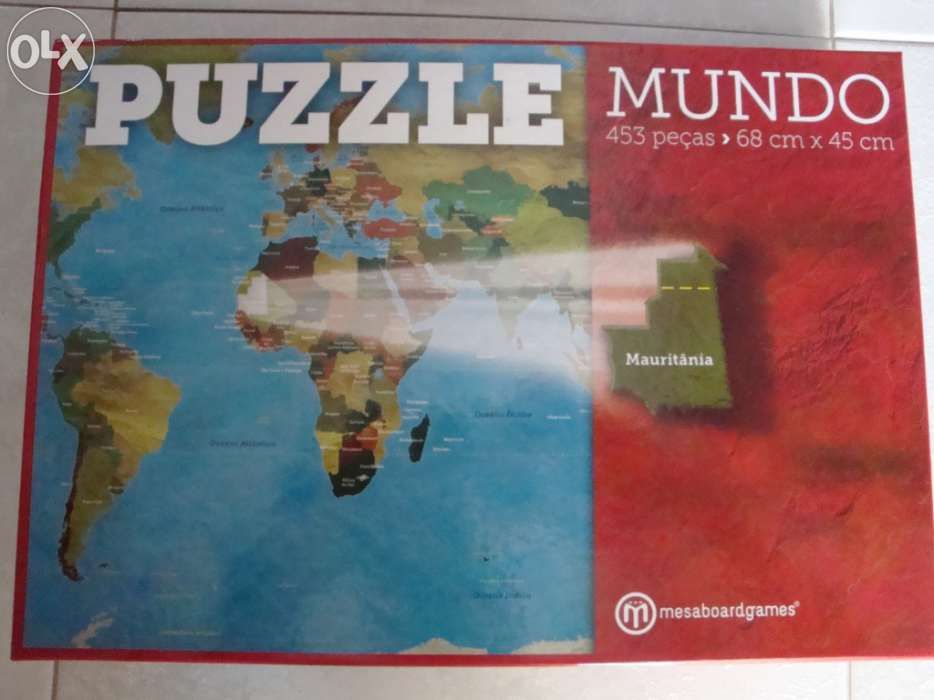 Puzzle Mundo 453 Peças