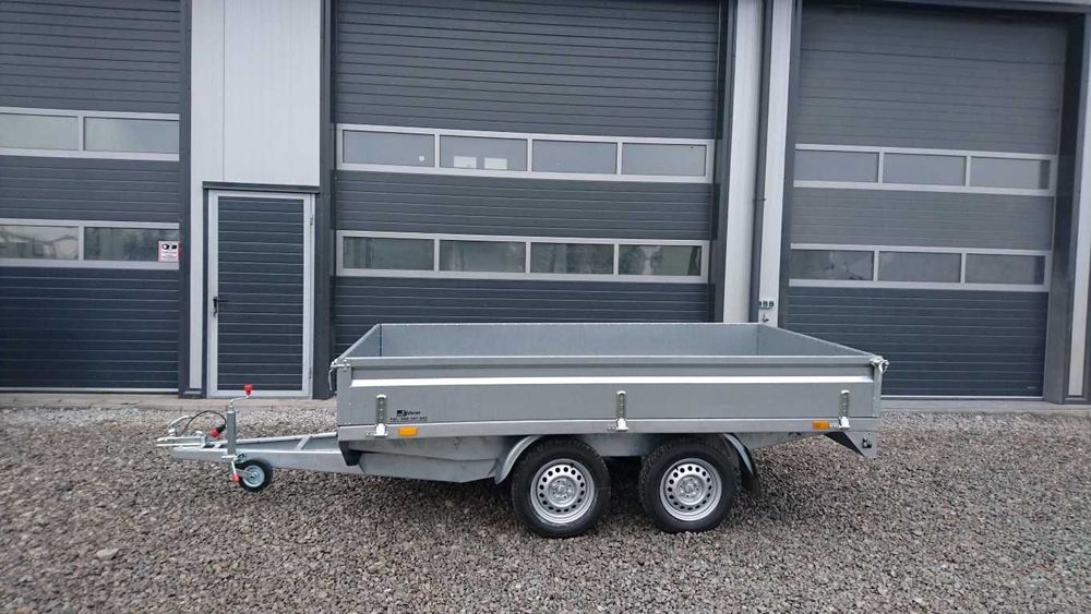 Przyczepka samochodowa SIDECAR 300x156 750 kg Producent - TRANSPORT