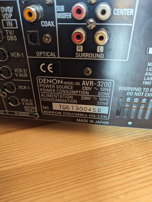 Усилитель ресивер Denon AVR-3200