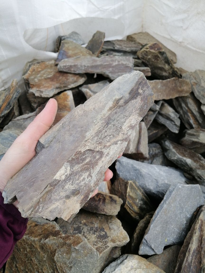 Łupek szarogłazowy gabion kamień naturalny 70-200 mm na skarpę dostawa