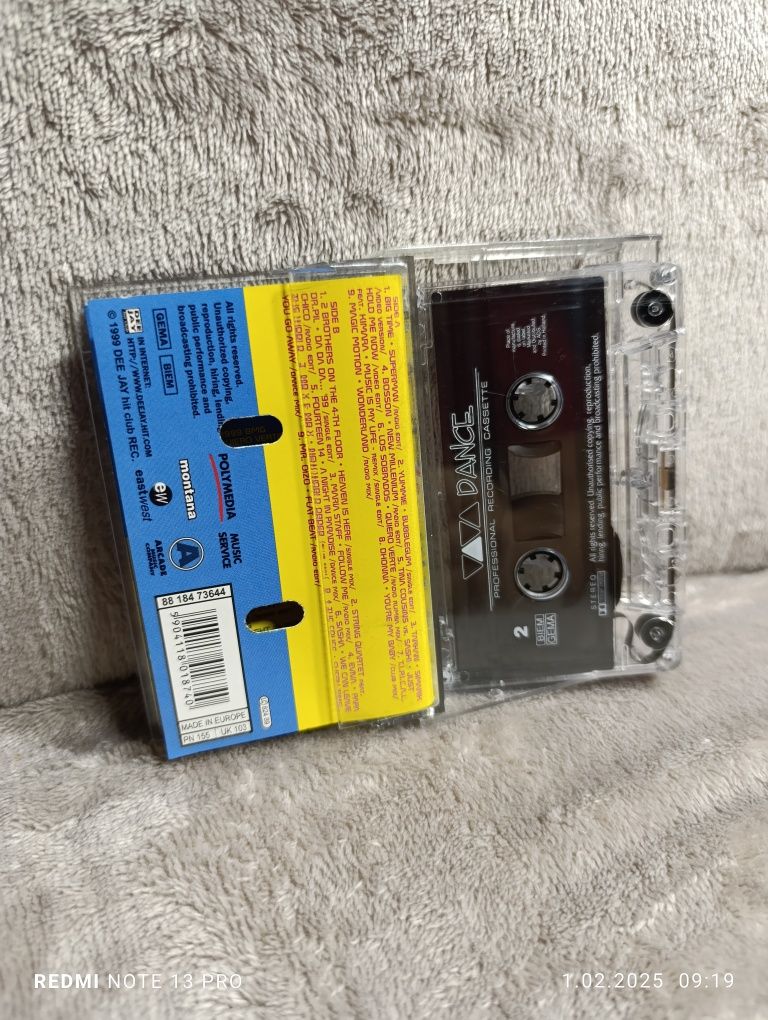Kaseta audio Viva hits 1999r.