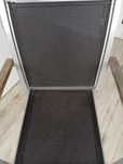 Krzesła ogrodowe aluminiowe - 4 szt