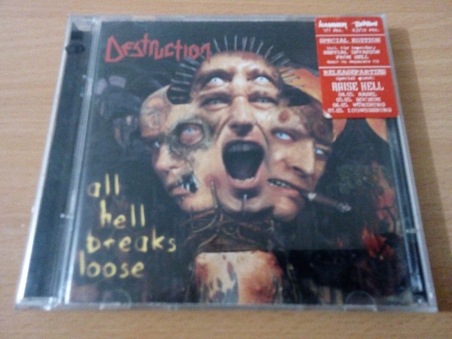 DESTRUCTION - All Hell Breaks Loose 2xCD