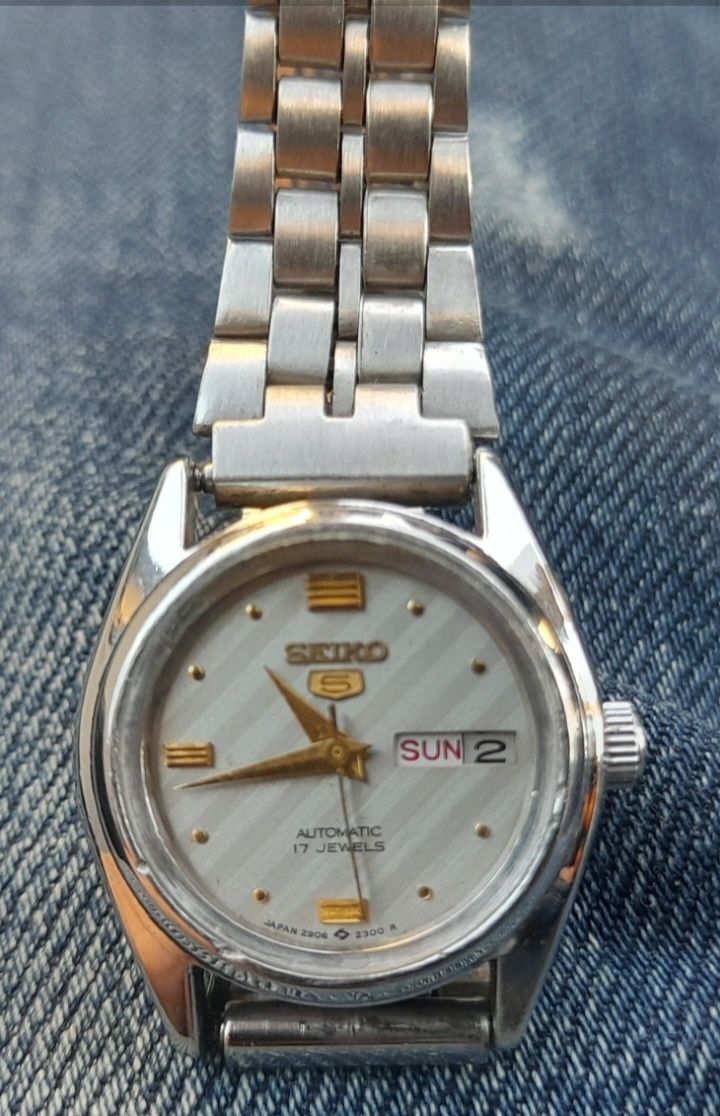Seiko 5 жіночий годинникпродам,механіка з автопідз,оригінал,Часы женск