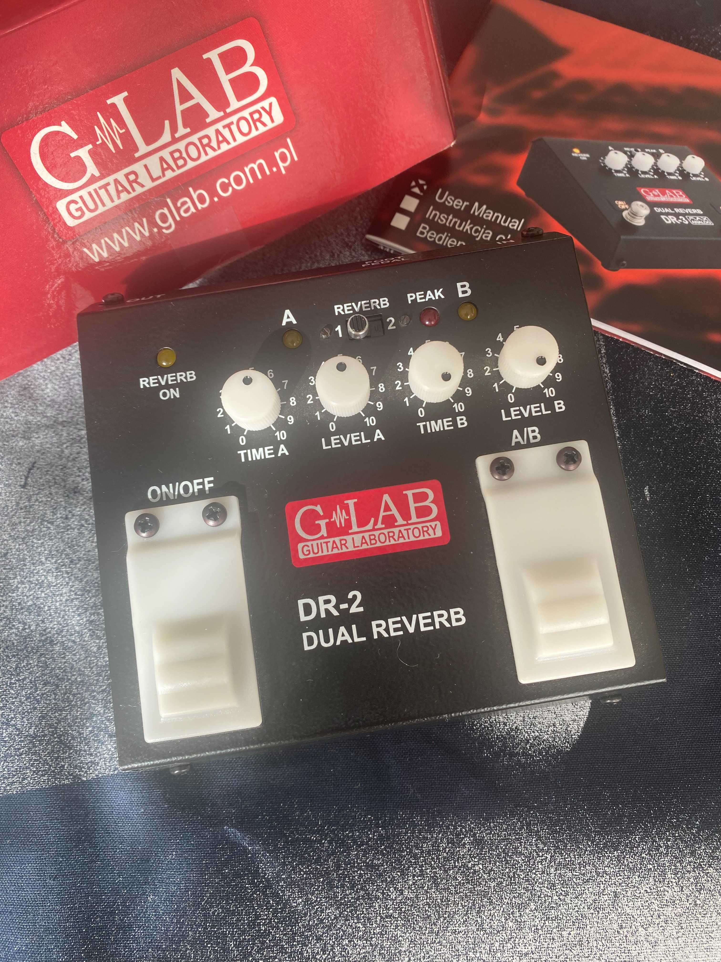 G-Lab Guitar Laboratory DR-2 Dual Reverb