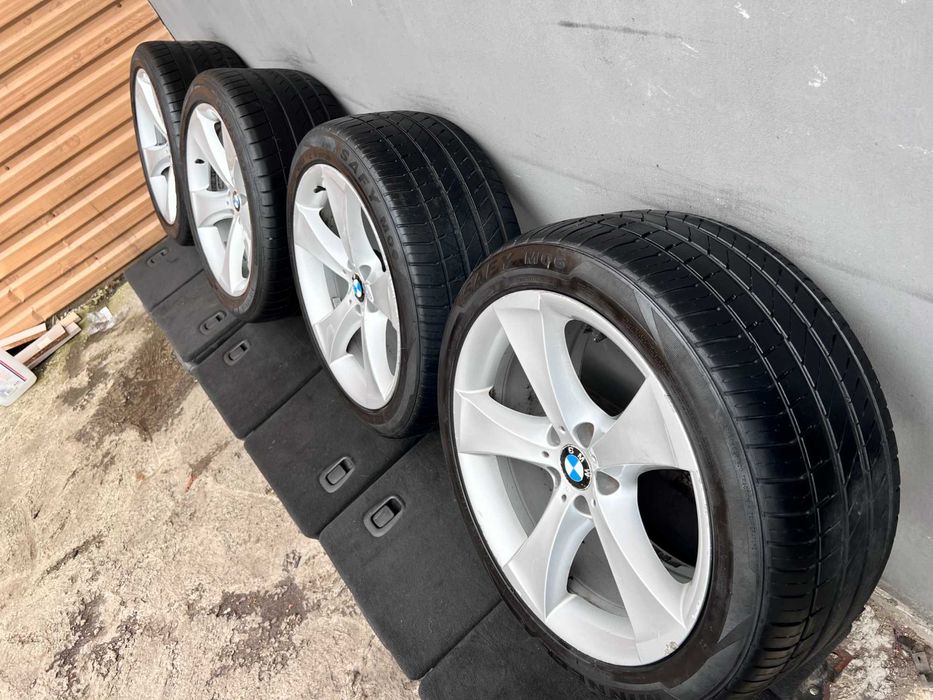 Диски с резиной R20 BMW X5 E70 E71 E53 колеса БМВ Х5 Е70 титаны 259