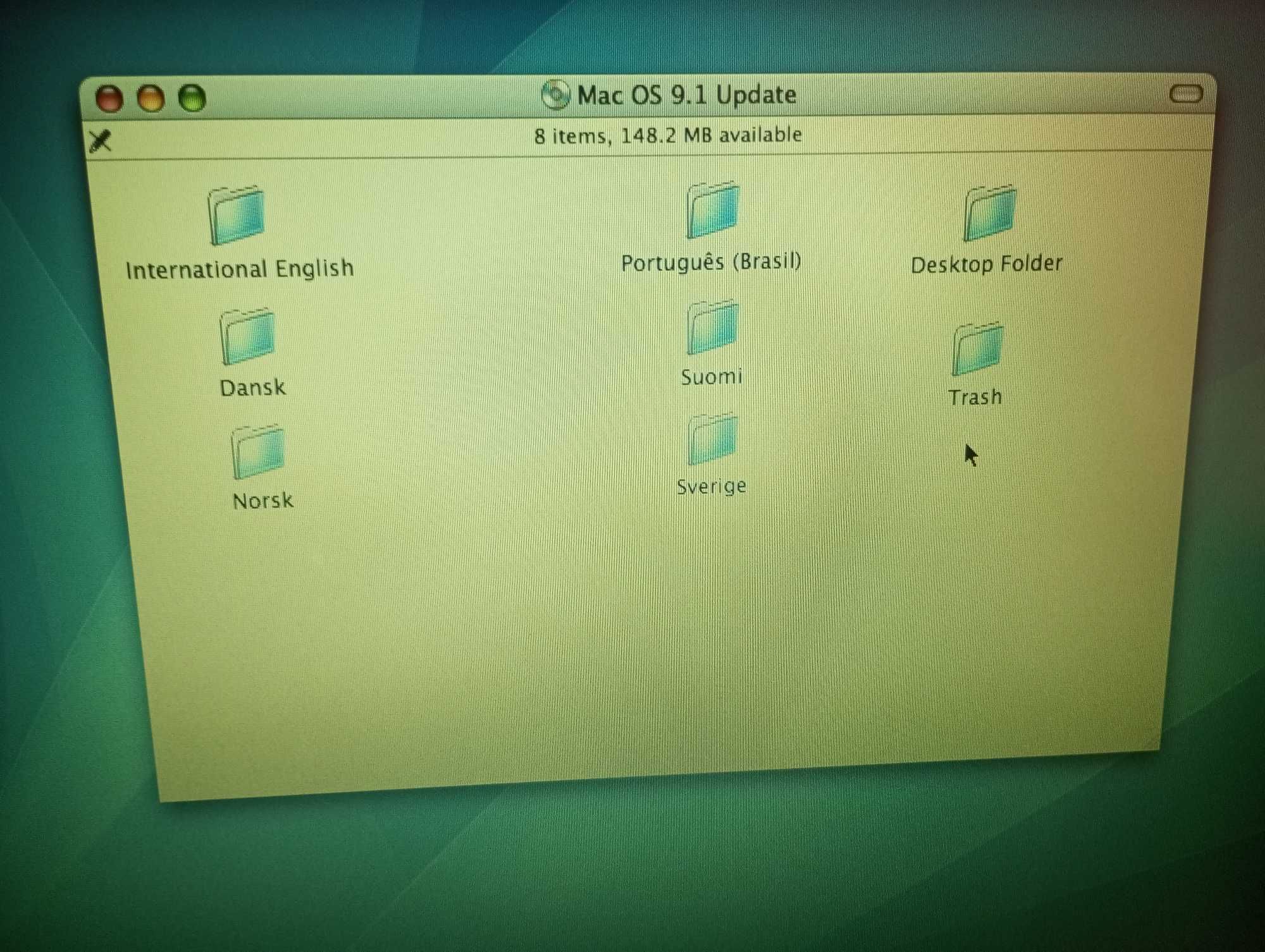 Mac OS 9.1 CD ROM English Swedish Portuguese Finnish Danish Norwegian