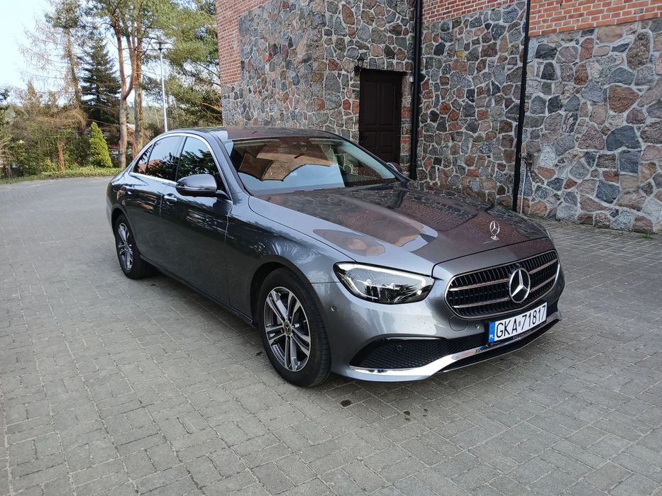 Mercedes-Benz Klasa E E220 4 matic salon pl 33tys km bezwypadkowy auto jak nowe z salonu