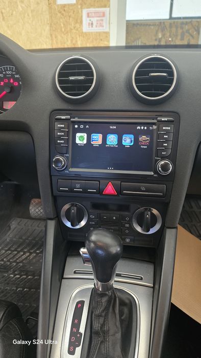 Rádio Audi A3 8P Android 13 com GPS (Novo)