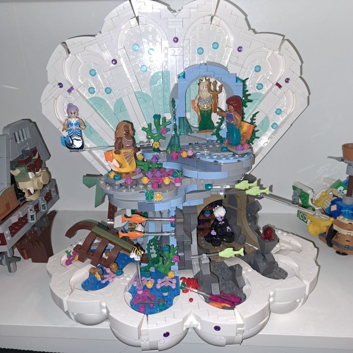 Muszla kompatybilne do LEGO 43225 Mała Syrenka