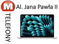NOWE MacBook Air 13.6 2025 M4 16/256GB Silver AL JANA PAWŁA
