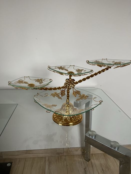 Patera na owoce czteropoziomowa