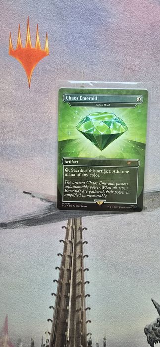 Magic the gathering - Chaos Emerald (Lotus Petal)