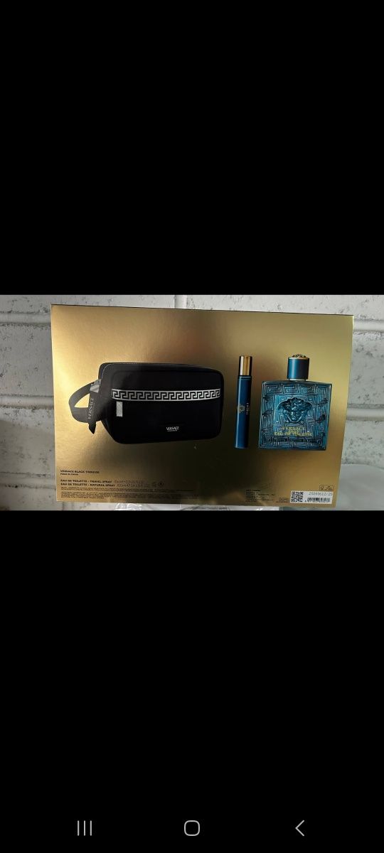 Versace Eros 100 ml edt. Duży zestaw. 100% oryginał