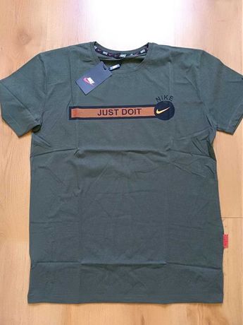 Koszulka Nike kolor khaki rozm. XL szer. 55cm