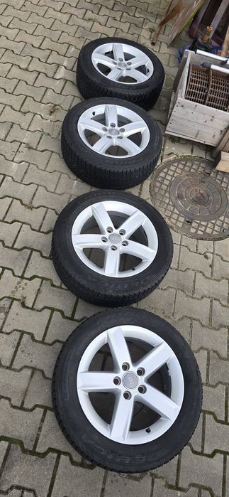 Koła Audi 5x112 opony zimowe 205x55r16