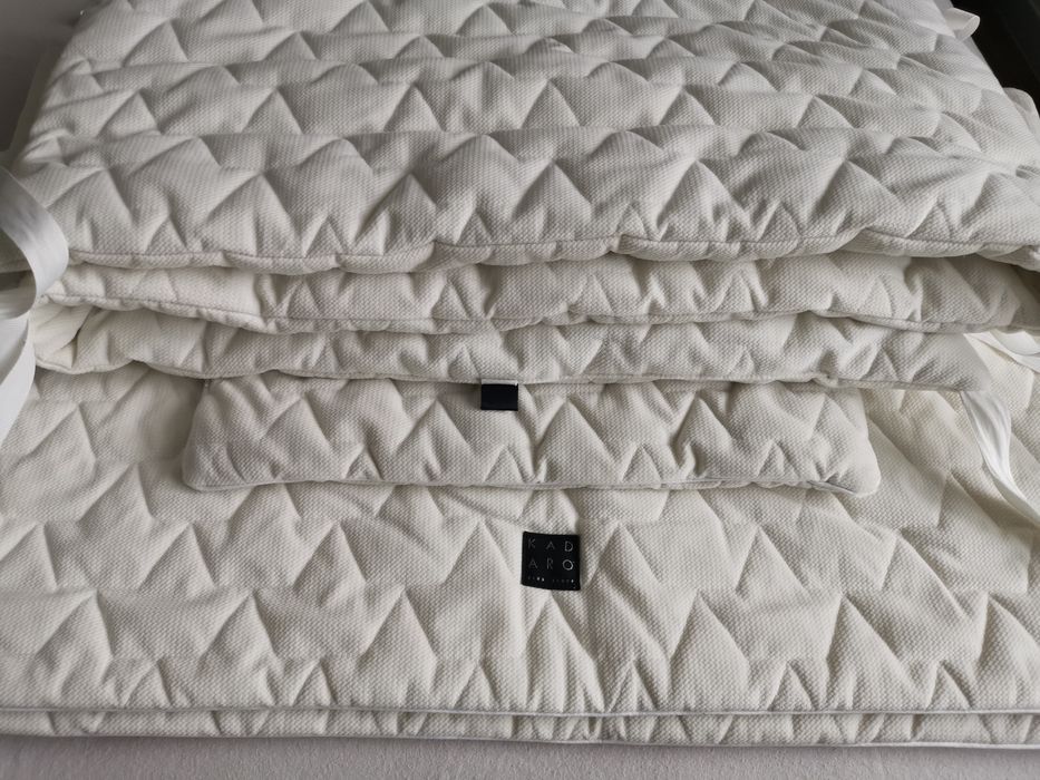 Kadaro / Ochraniacz i  pościel BeVelvet / ecru