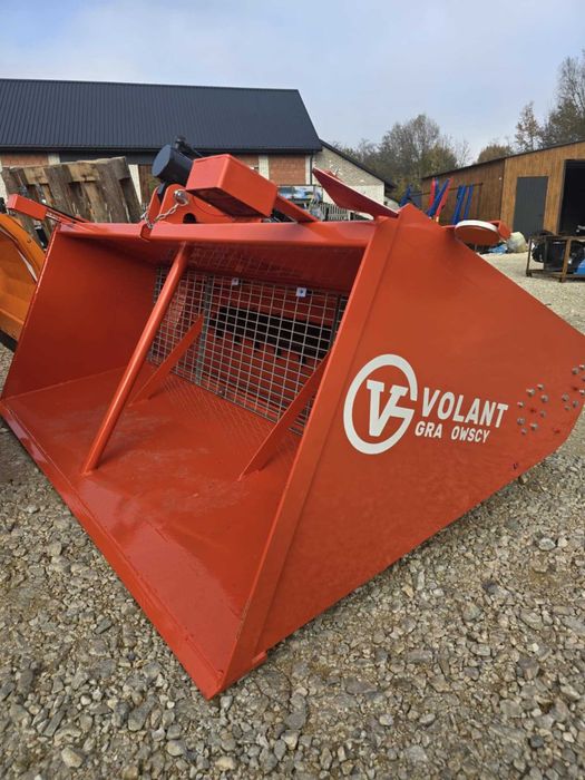 Do ciagnika piaskarko posypywarka volant samozaładowcza szerokosc 2m