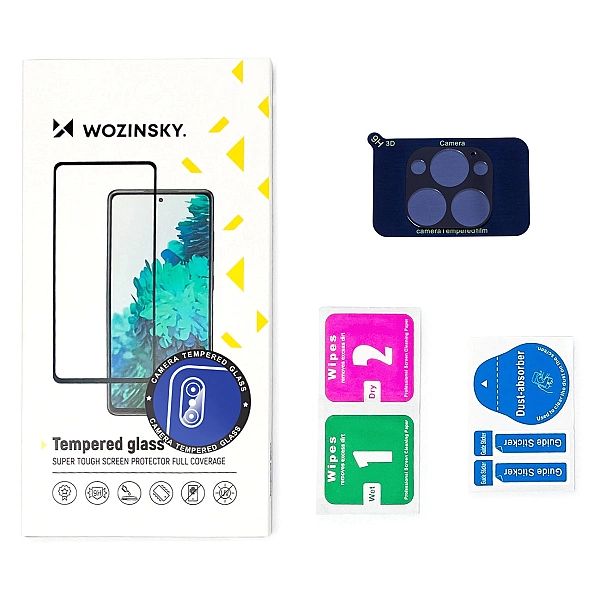 Wozinsky Full Camera Glass iPhone 14/14 Plus szkło hartowane 9H na cał