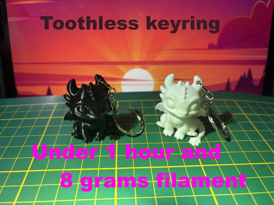 Chaveiro Fofo "Toothless"
