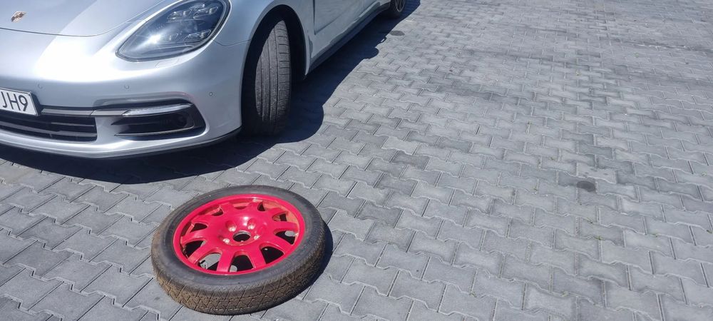 porsche panamera koło dojazdowe zapasowe