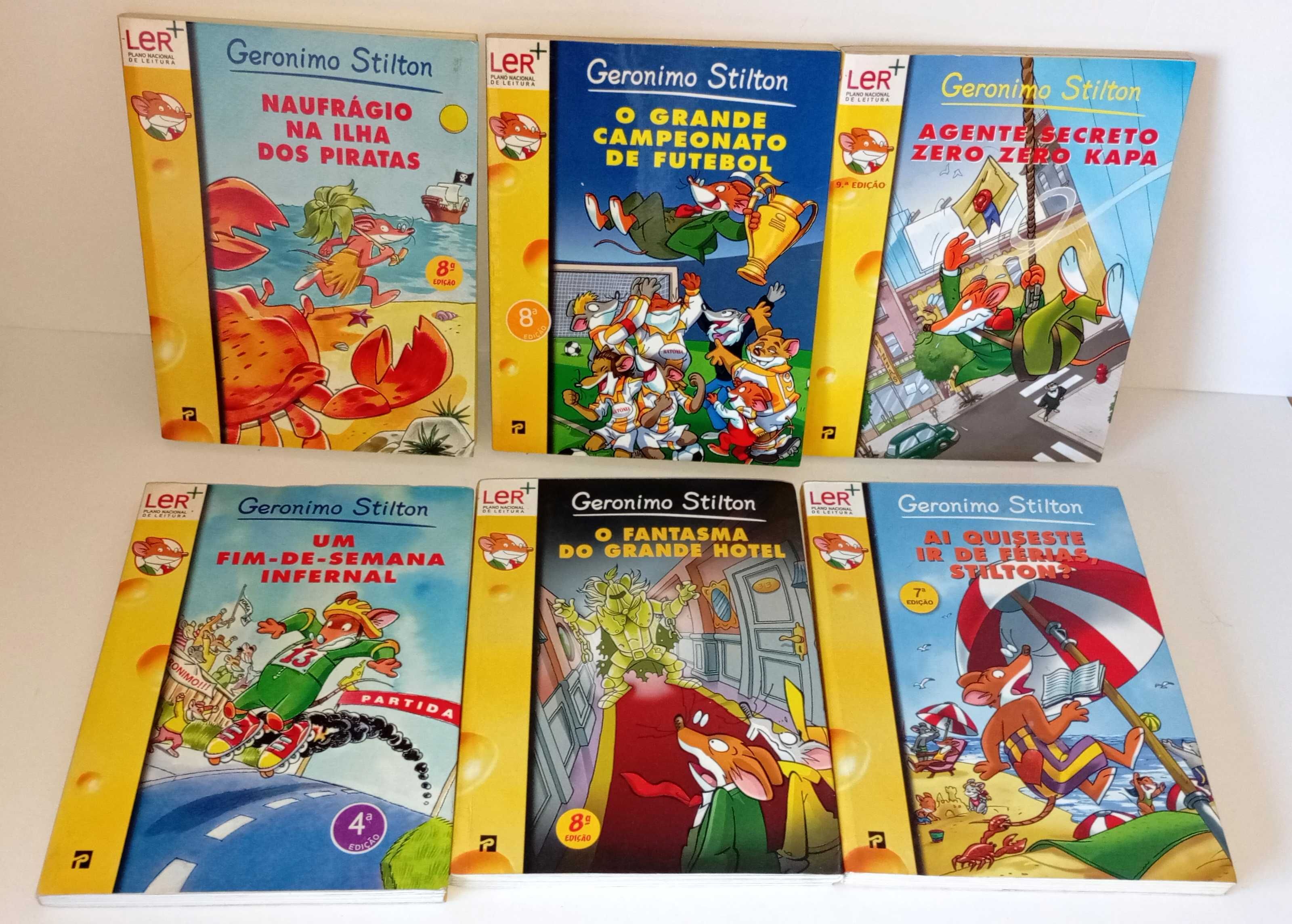 Livros do Gerónimo Stilton - Mais nas restantes fotografias