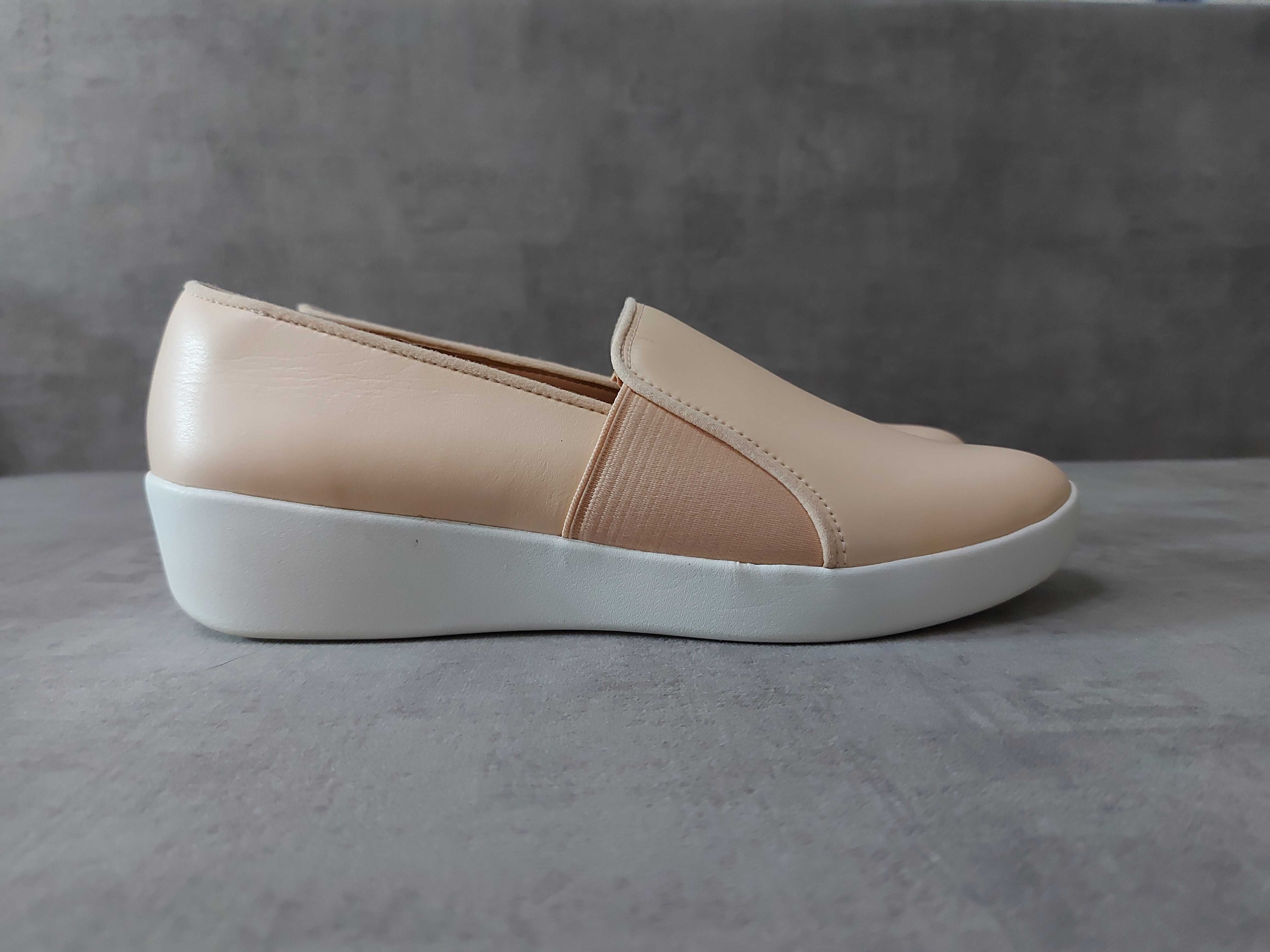 Мокасины Fitflop оригинал слипоны
