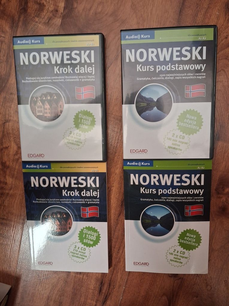 Kurs norweski Krok po Kroku Edgard A1-B1