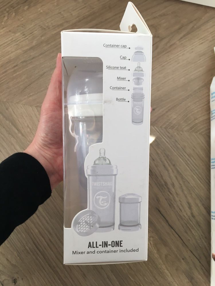 Butelka na mleko modyfikowane twistshake mamaginekolog