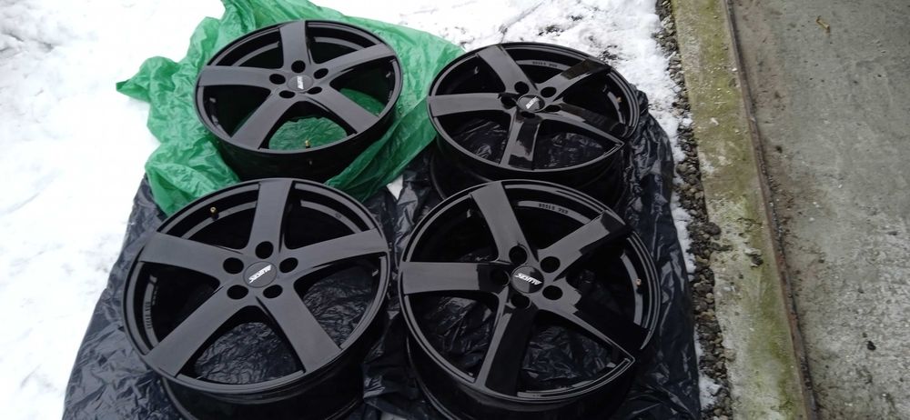 Alufelgi 18 cali ALUTEC BLACK DIAMOND 5x110 - Nowe - Polecam!!!