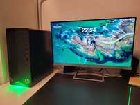 Komputer HP Pavilion Gaming TG01 + monitor HP 24f | Ryzen 5 3500 | GTX
