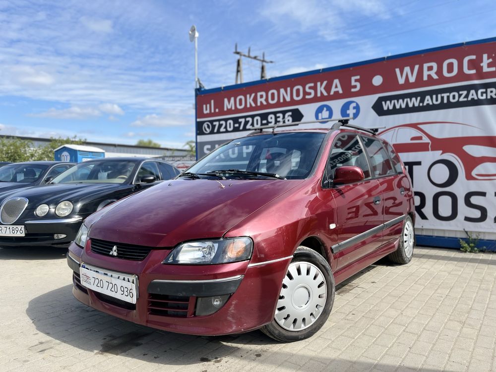 Mitsubishi Space Star 1.6 Benzyna//Klimatyzacja//Dł opłaty//Zamiana