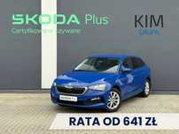 Skoda Scala FV VAT M Serwis ASO Bezwypadkowy Czujniki parkowania Gwarancja