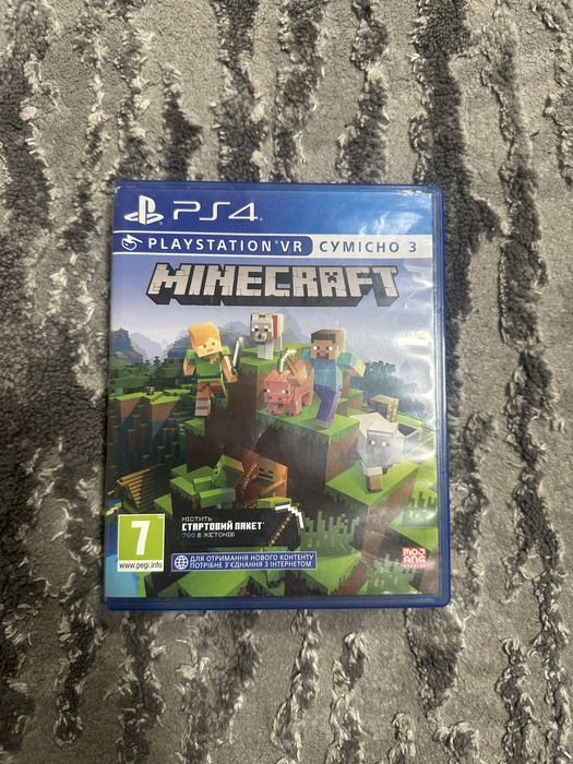 Диск майнкрафт на пс 4