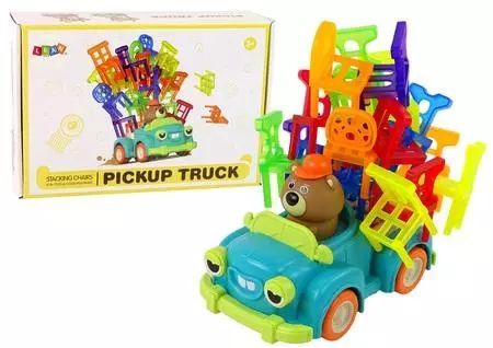 Gra zręcznościowa spadające krzesła. Leantoys