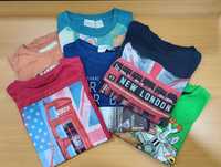 camisolas de algodão manga comprida - Zara - 4-5 anos - 2 € cada